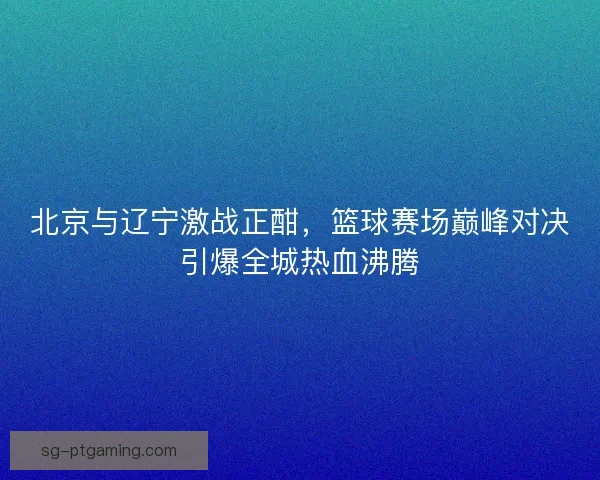 北京与辽宁激战正酣，篮球赛场巅峰对决引爆全城热血沸腾